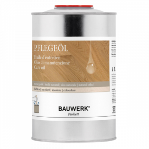 Blik Bauwerk Oil Care Kleurloos, 1 liter (Onderhoudsolie)